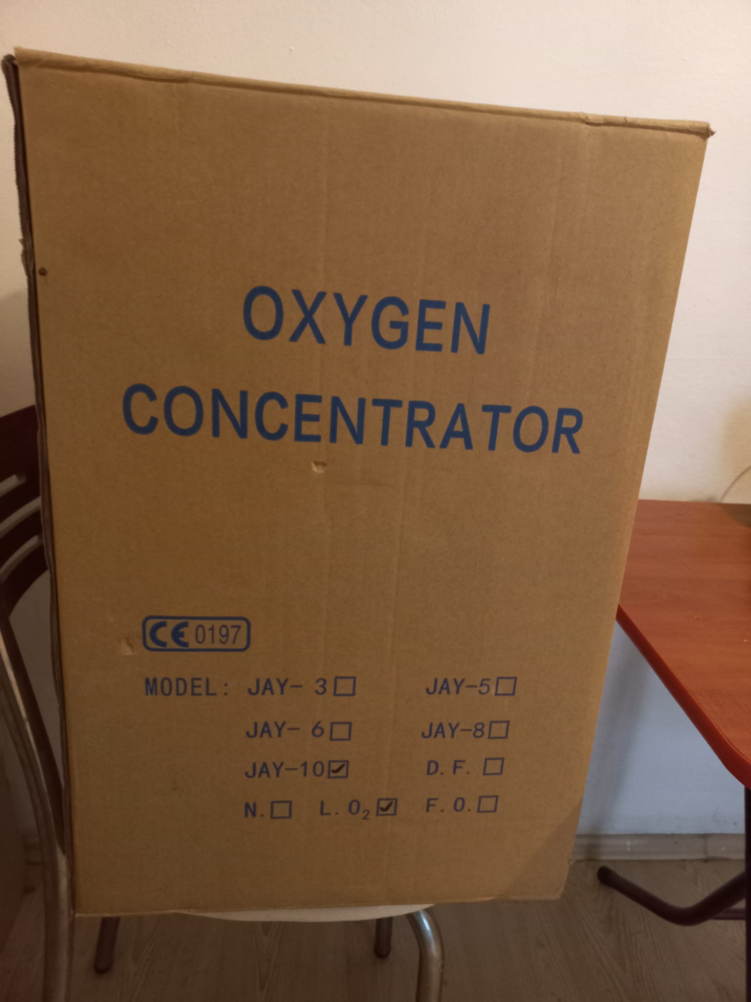 Secondhand Galena JAY-10 10L/min Oxygen Concentrator - Image 4