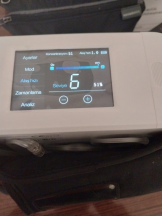 Secondhand Respirox JLO-190i 2.3kg Portable Oxygen Concentrator