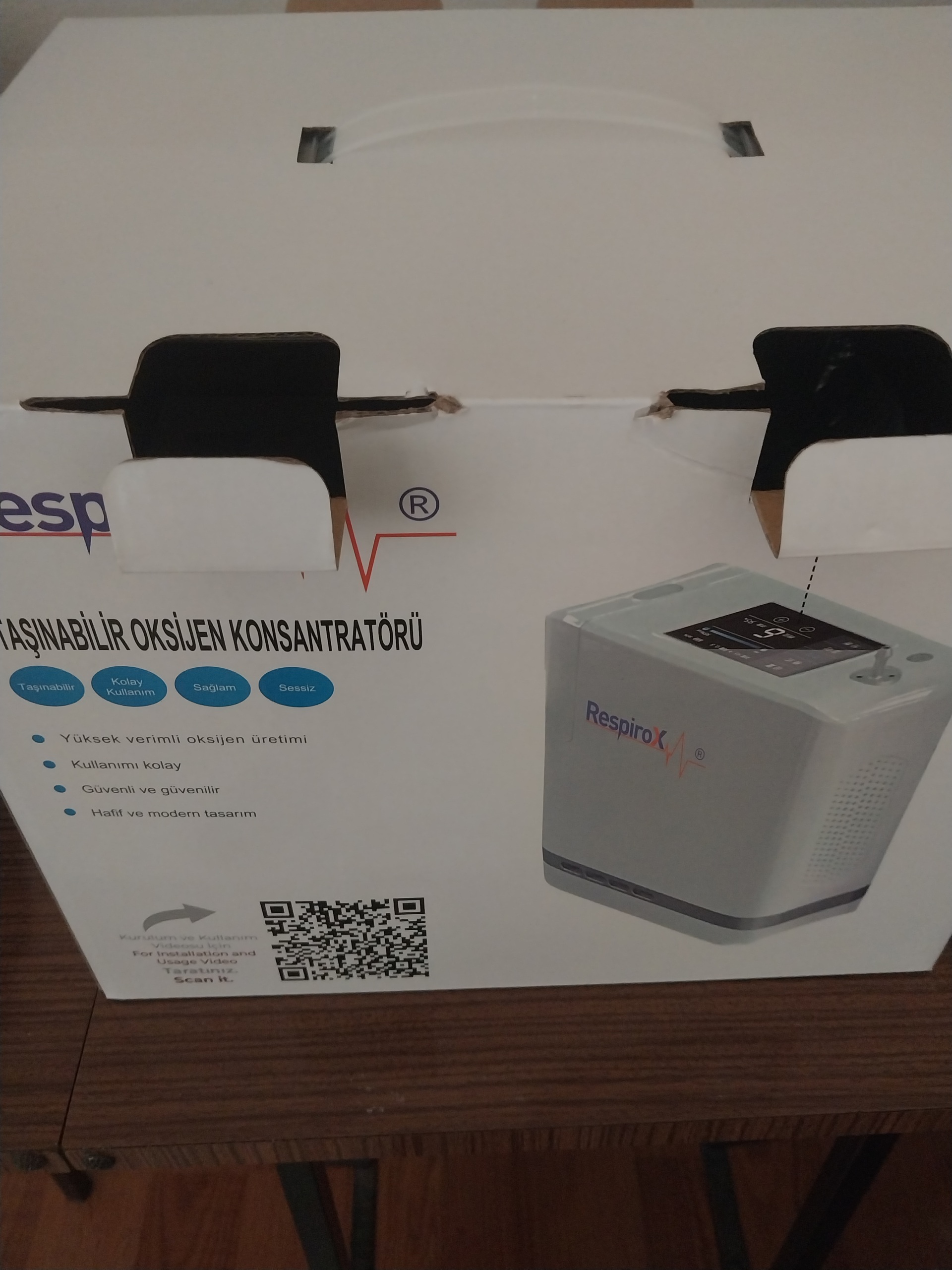 Secondhand Respirox JLO-190i 2.3kg Portable Oxygen Concentrator - Image 2
