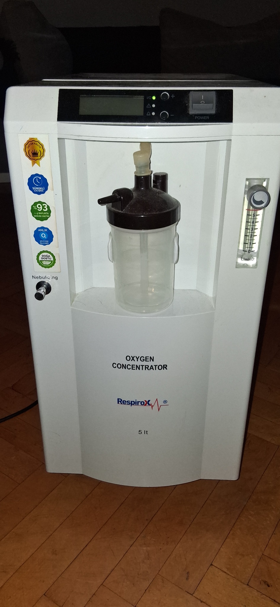 Secondhand Respirox JLO-590i 5L/min Oxygen Concentrator