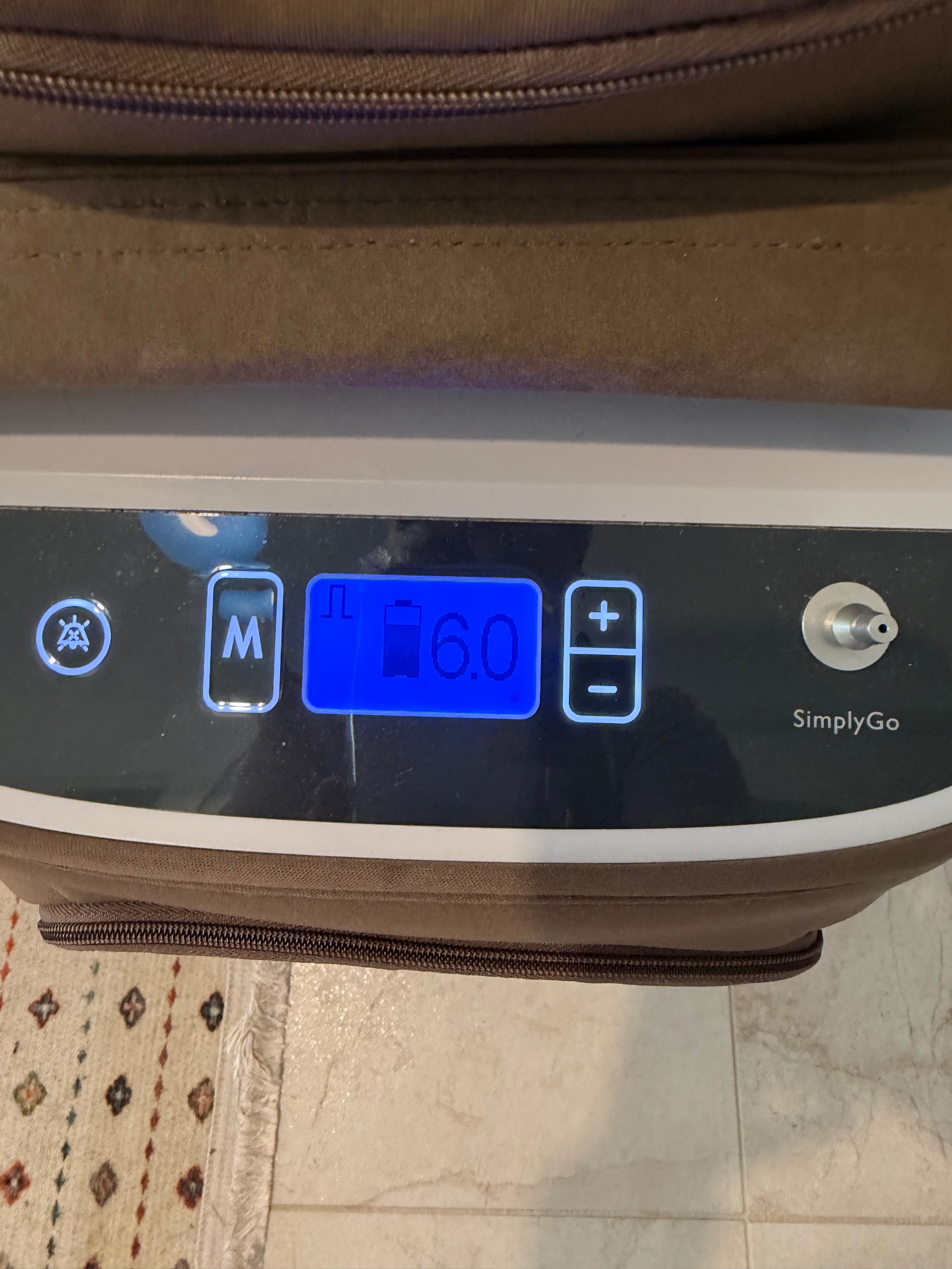 Secondhand Philips Respironics Simply Go 4kg Portable Oxygen Concentrator - Image 3