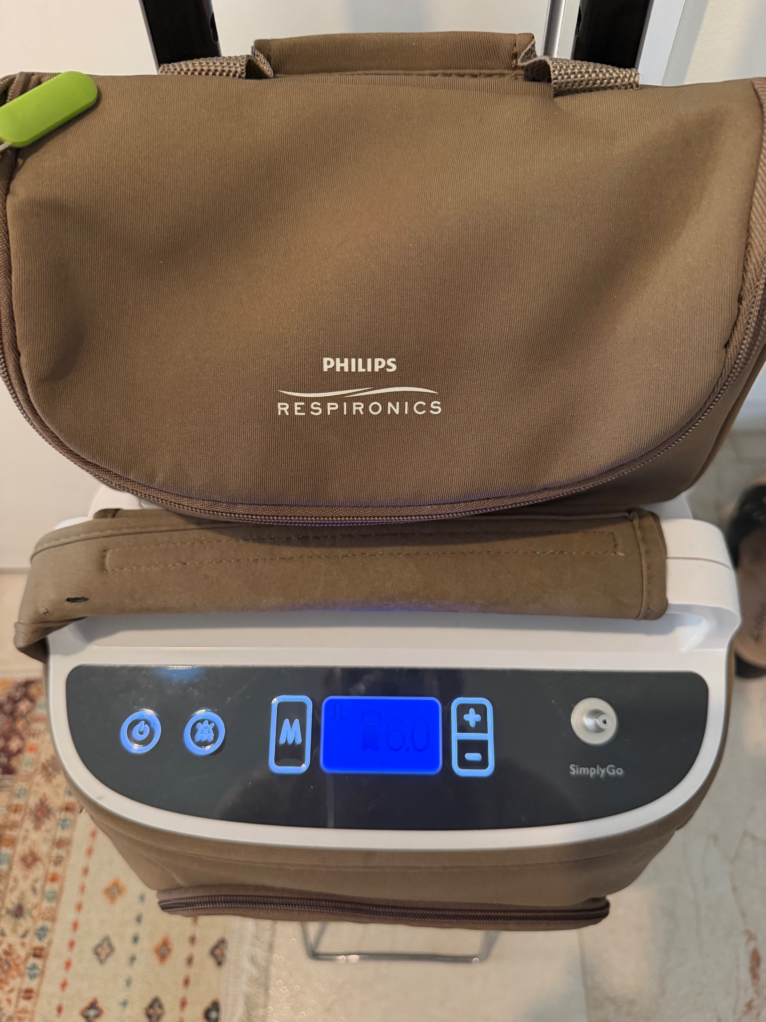 Secondhand Philips Respironics Simply Go 4kg Portable Oxygen Concentrator - Image 4