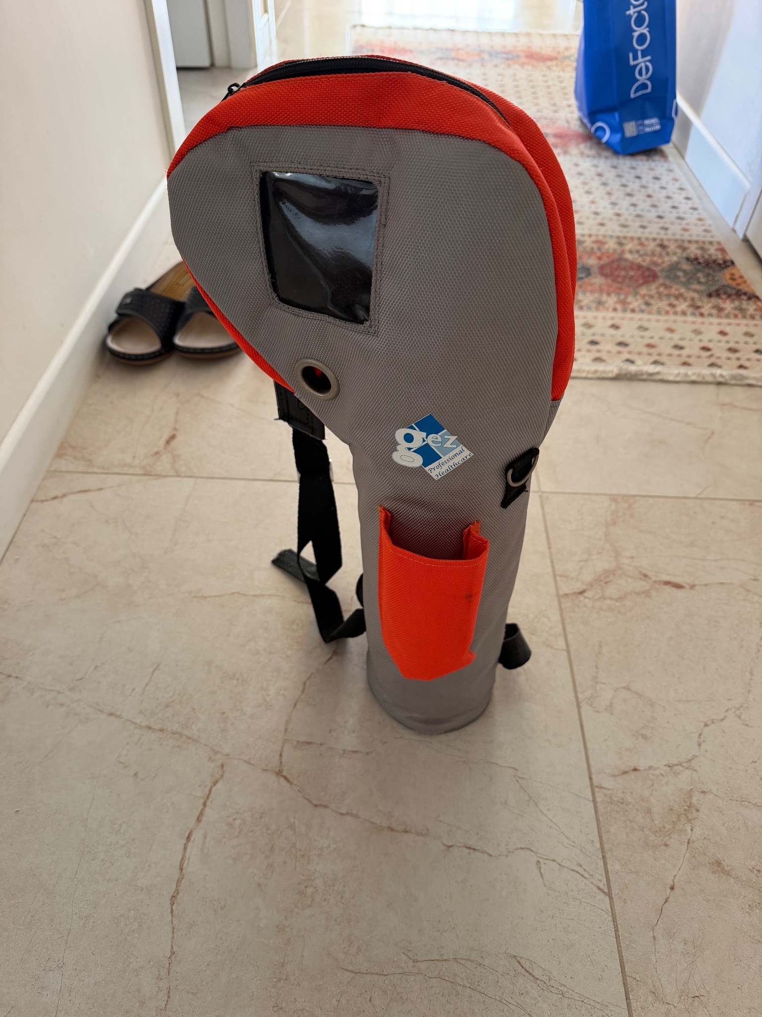Secondhand Sesan MT-007 2 Liter Aluminum Oxygen Cylinder with Valve - Image 3