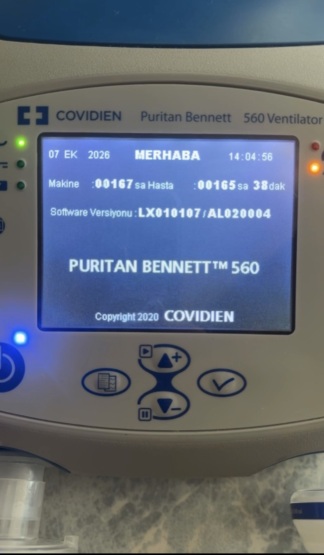 İkinci El Puritan Bennett 560 Ev Tipi Mekanik Ventilatör