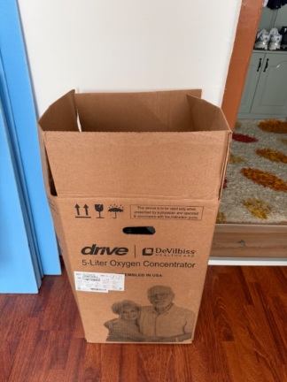Secondhand Devilbiss Compact 525KS 5L/min Oxygen Concentrator