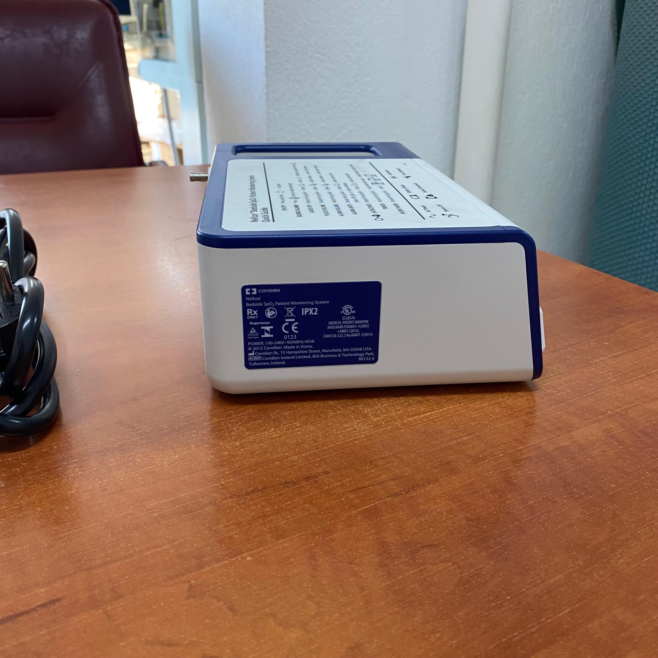 Secondhand Nellcor Bedside Console Type Pulse Oximeter - Image 4